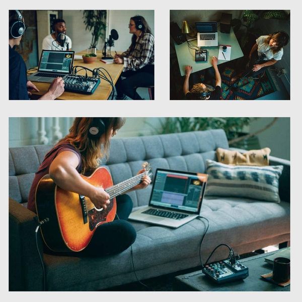 Mixer Analog Soundcraft NOTEPAD 8Fx - Mixer đa năng livestream Karaoke