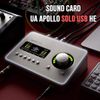 Sound card UA Apollo Solo USB HE - Sound card thu âm