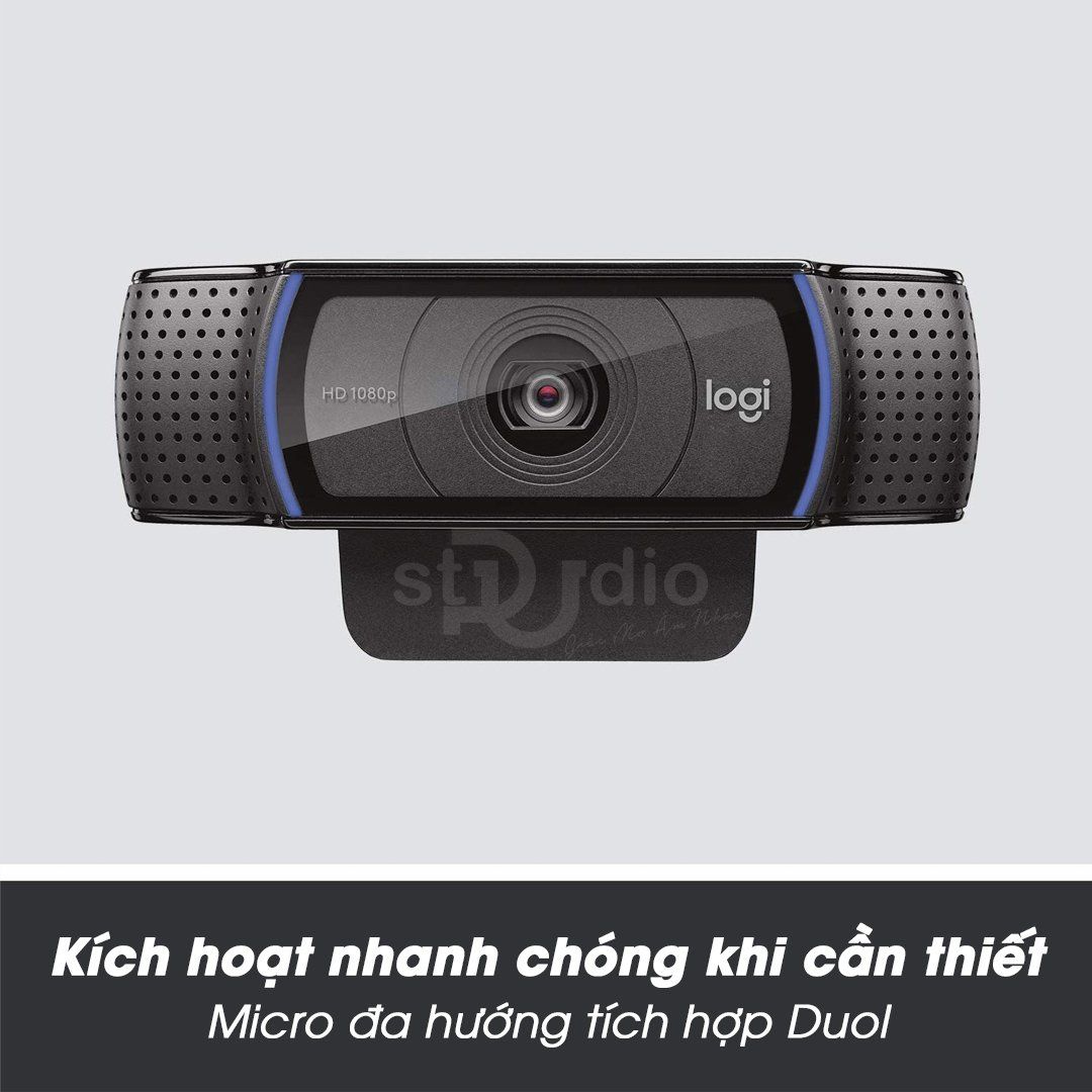 Webcam Logitech C920e Business Webcam Họp trực tuyến