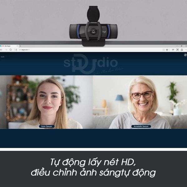 Webcam Logitech C920e - Business Webcam Họp trực tuyến