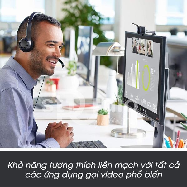 Webcam Logitech C920e - Business Webcam Họp trực tuyến