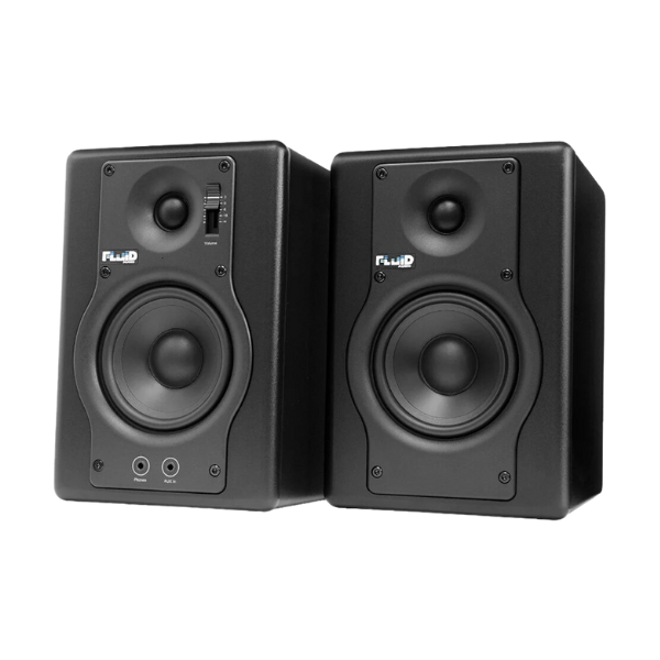 Loa kiểm âm Fluid Audio F4 Active Studio Monitors (Pair)-Black