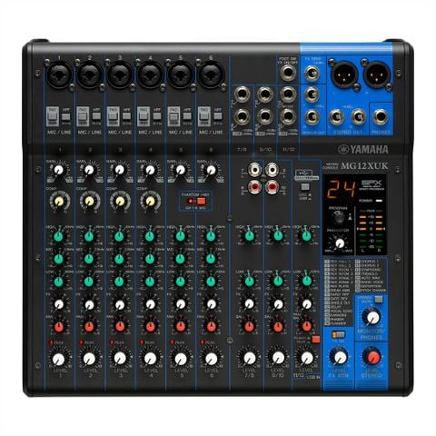 Mixer Yamaha MG12XUK - Bàn trộn âm thanh all in one