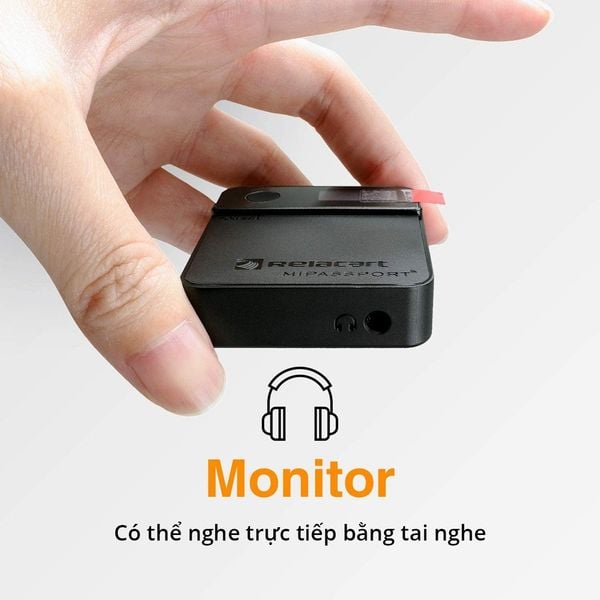 Micro không dây Relacart Mi1- Micro cài áo không dây