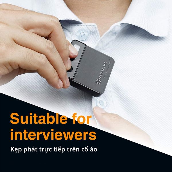 Micro không dây Relacart Mi1- Micro cài áo không dây