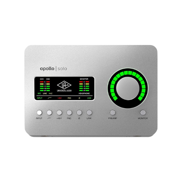 Combo Thu Âm Phòng Thu Soundcard UA Apollo Solo USB HE Micro Rode K2