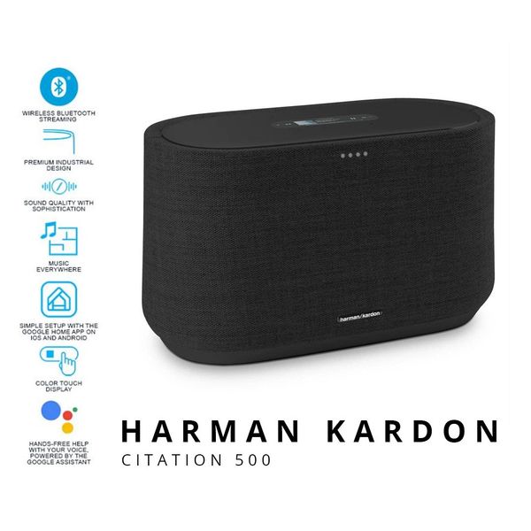 Loa Bluetooth tích hợp trợ lý ảo HARMAN KARDON CITATION 500
