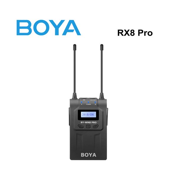 Micro thu âm Boya RX8 pro - Micro cài áo không dây