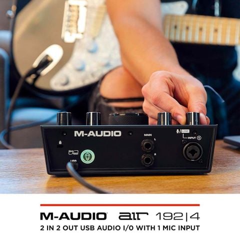 Sound card thu âm M-Audio Air 192x4 Chính Hãng