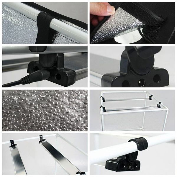 Hộp chụp sản phẩm 50x50cm tích hợp đèn LED