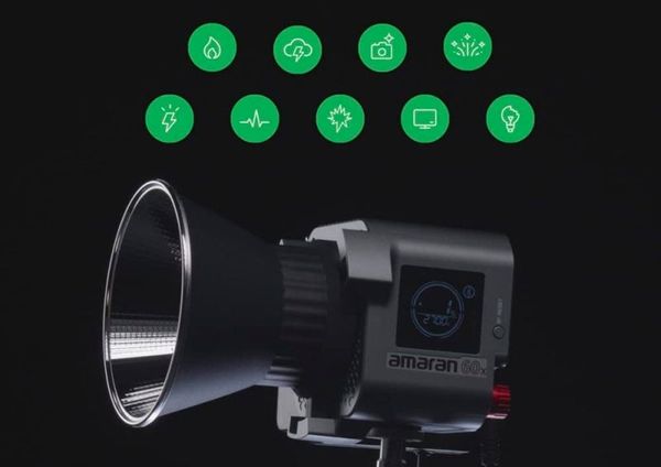 Led Aputure amaran 60x S Bi-Color, Mới 100% (Chính hãng)