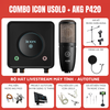 Bộ livestream Icon Usolo - Micro thu âm AKG P420