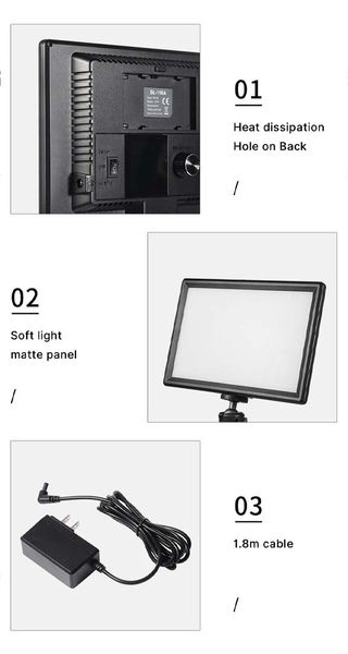 Bộ đèn LED để bàn Ulanzi VIJIM K3, Đèn Led để bàn