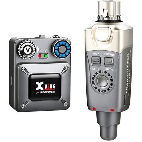 Bộ thu phát không dây Wireless cho tai nghe kiểm âm Xvive U4 (1 phát, 1 thu)