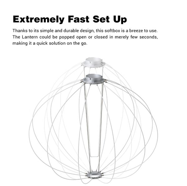 Softbox cầu Godox 85cm CS-85D, Lồng toả sáng Godox 85cm CS-85D