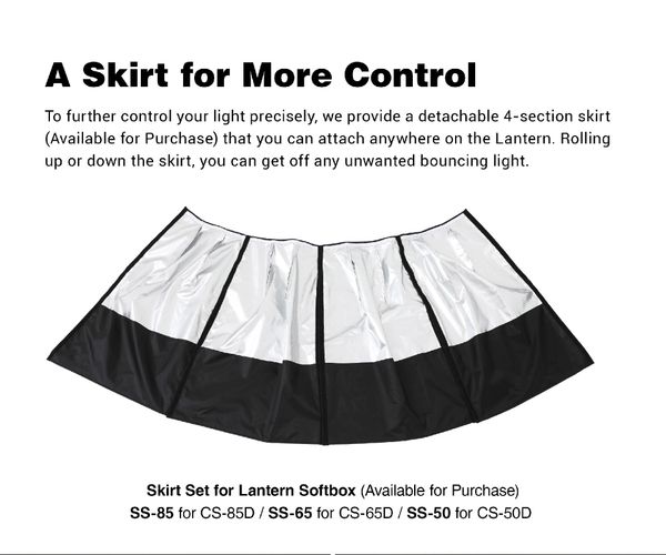 Softbox cầu Godox 85cm CS-85D, Lồng toả sáng Godox 85cm CS-85D