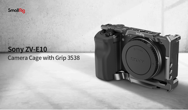 Khung SmallRig 3538B có tay cầm cho máy ảnh Sony ZV-E10
