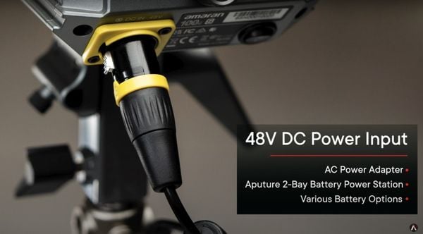 Nguồn đèn led Aputure 200xs / 200Bi