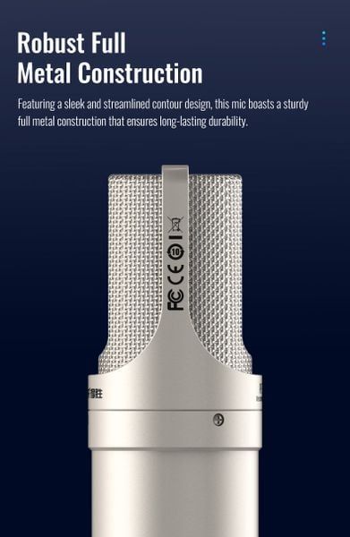 Micro thu âm Takstar PC-K200 (2nd Gen) - Micro thu âm cho phòng thu