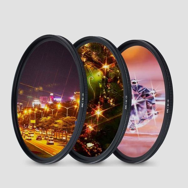 Bộ Lọc Ngôi Sao 8 Điểm 55MM, Kính Lọc Filter cho Lens