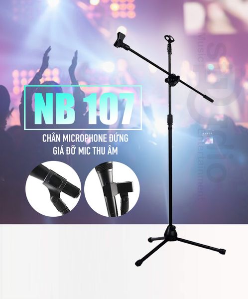 Chân đứng Micro thu âm NB 107 - Microphone Stand