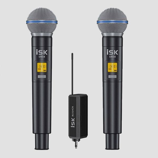 Bộ livestream Icon Usolo - 2 Micro thu âm ISK SM58 (2mic)