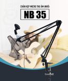 Chân Microphone NB-35 (nhỏ) -Chân Micro kẹp bàn, giá đỡ Micro