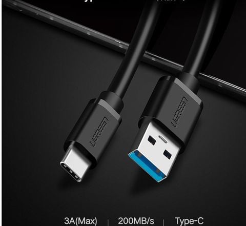 Cáp USB 3.0 to USB Type-C dài 2m Ugreen 20884 cao cấp