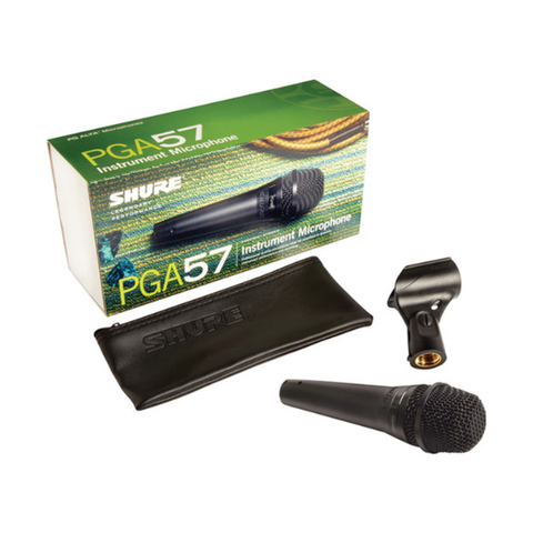 Micro thu âm nhạc cụ Shure PGA57-LC Cardiod Dynamic
