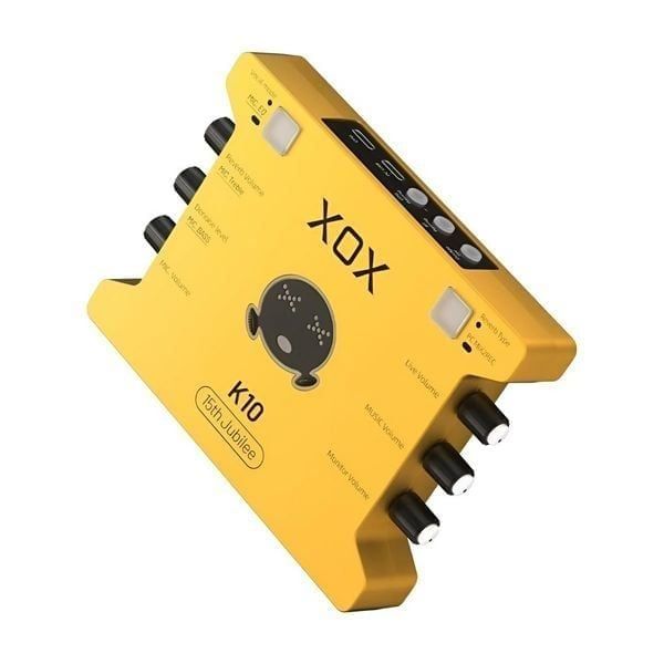 Bộ Livestream XOX K10 15th Micro thu âm ISK SM58 không dây (1 Micro)