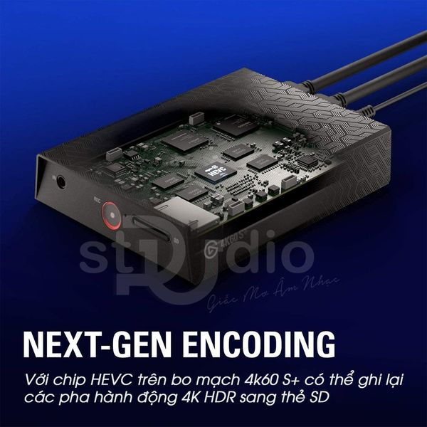 Thiết Bị Stream Elgato 4K60 S+ / 2160p60 - HDR10 - Encoding HEVC/H.265 HDR