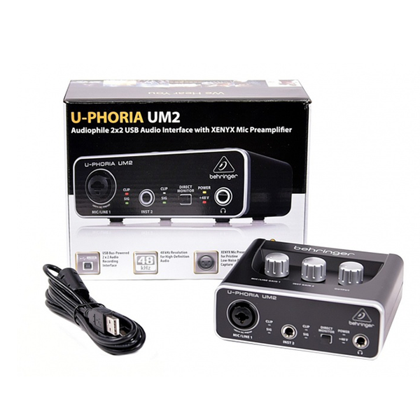 Behringer U-Phoria UM2 - Sound Card Thu Âm