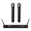 Bộ thu và phát kèm micro không dây Shure SVX288/PG58 - Micro không dây cầm tay (2mic)