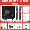 Bộ livestream Icon Usolo - 2 Micro thu âm ISK SM58 (2mic)