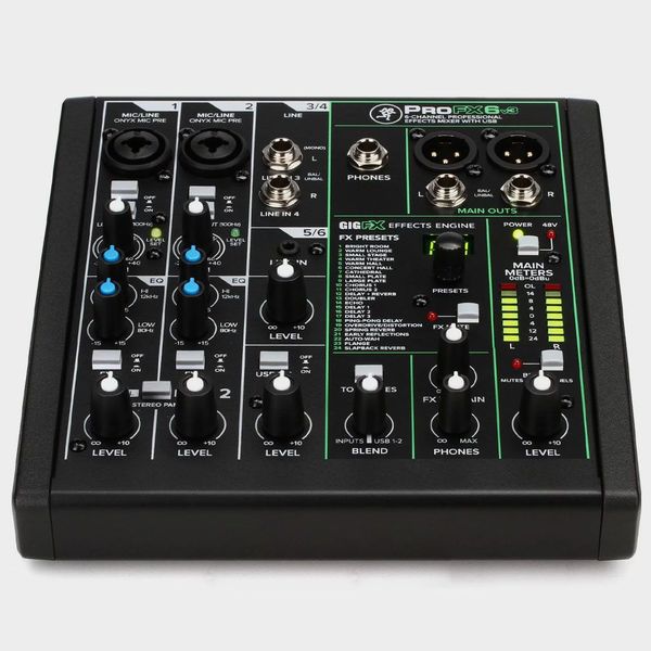 Mixer MACKIE PROFX6V3 - Bàn trộn âm thanh all in one