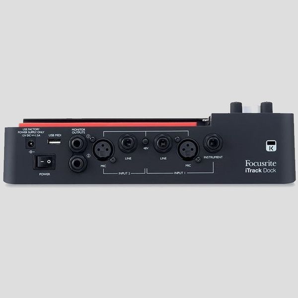 Combo nhà sản xuất Focusrite iTrack Dock Studio - Pack Mini tại nhà
