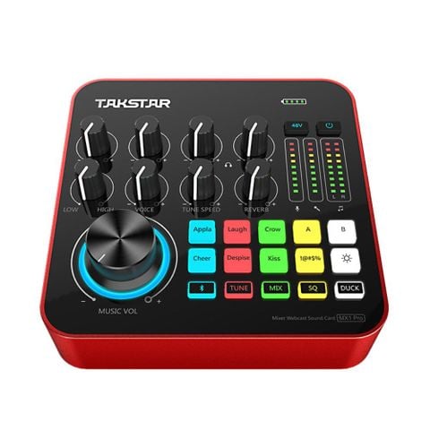 Soundcard Livestream Takstar MX1 Pro chính hãng