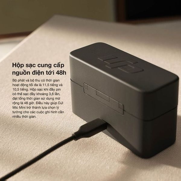 Micro Cài Áo DJI Mic (1 TX + 1 RX) - Micro không dây 1 phát 1 nhận
