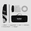 Softbox Tổ Ong Godox 22X90, Lồng toả sáng cho đèn