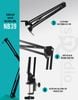 Chân Microphone NB-39 (Lớn) -Chân Micro kẹp bàn, giá đỡ Micro