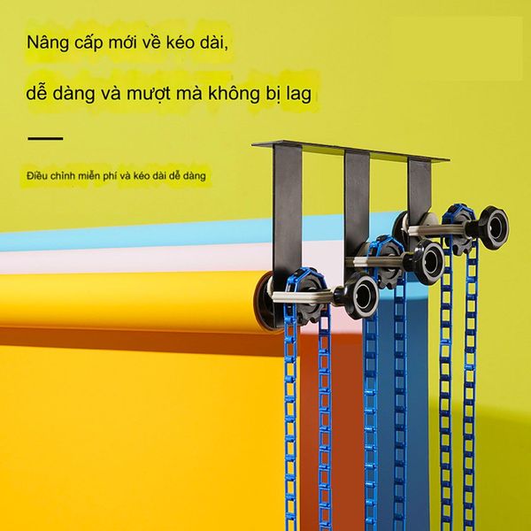 Khung Treo 3 Phông Xích Tay Kèm Ống Nhôm