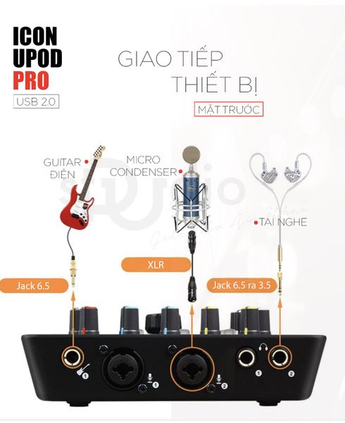 Sound card Icon Upod Pro - Sound card livestream