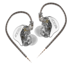 Tai nghe CCA CRA PRO - tai nghe nhét tai livestream màu bạc