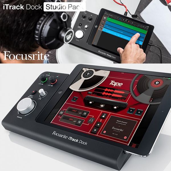 Combo nhà sản xuất Focusrite iTrack Dock Studio - Pack Mini tại nhà