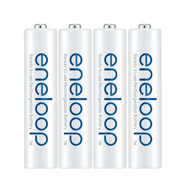 Pin sạc AAA Eneloop 750mAh, Vỉ 4 viên