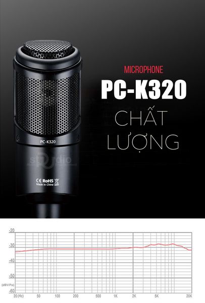 Microphone Takstar PC-K320 - Micro thu âm hát livestream