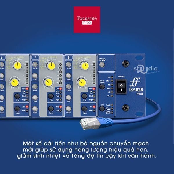 Focusrite ISA828 MKII - Tiền Khuếch Đại