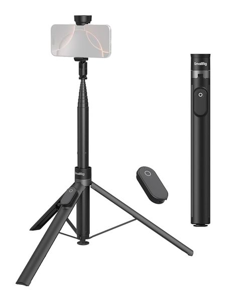 SmallRig 4926 - One-Touch Deploy Selfie Stick Tripod ST-30 (Black)