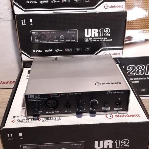 Sound card Steinberg UR12 Black Edition - Sound card thu âm