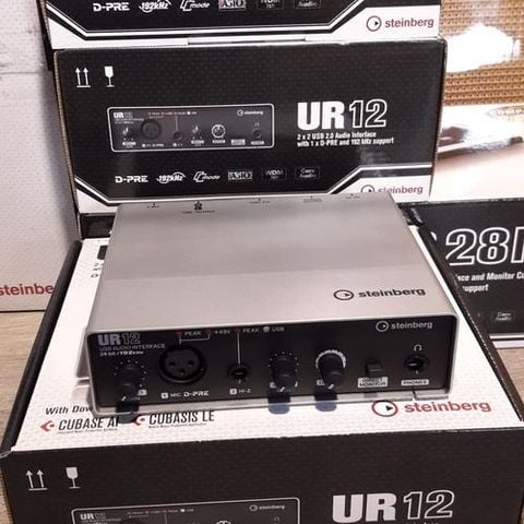 Sound card Steinberg UR12 Black Edition - Sound card thu âm